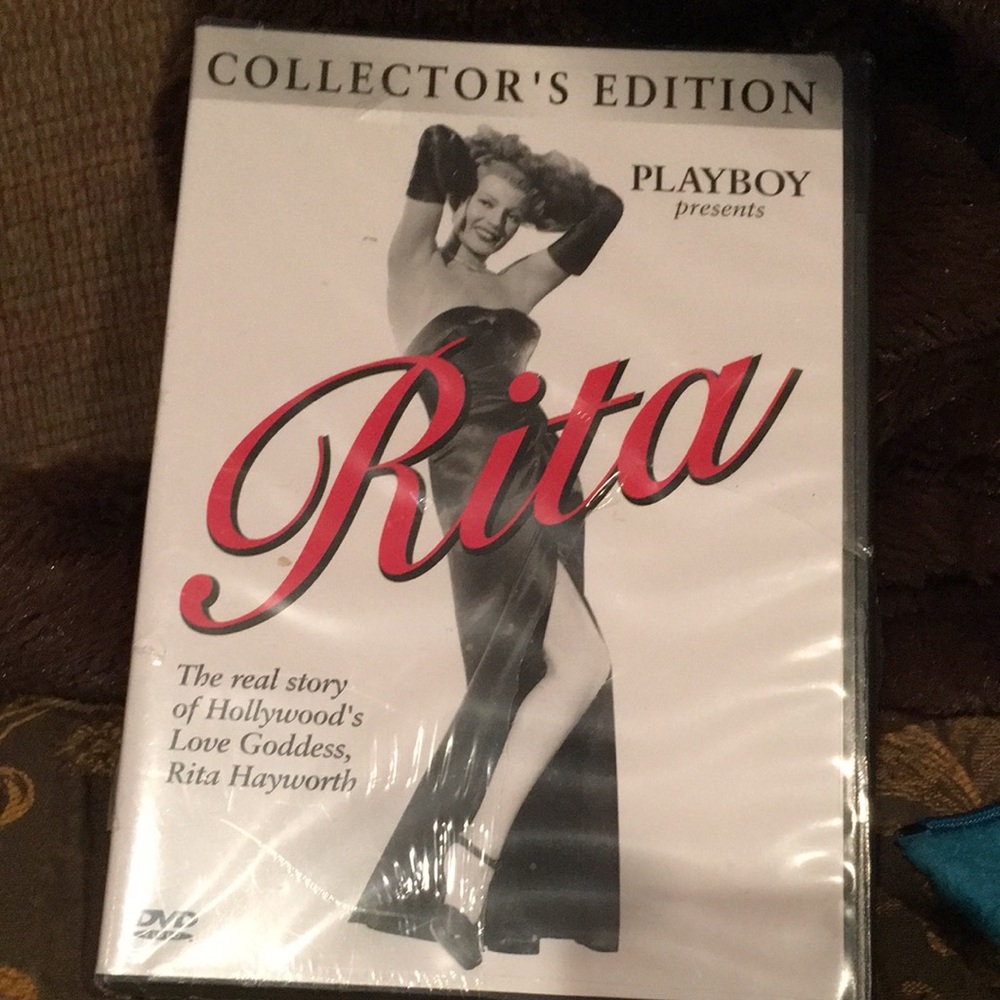 *3/$20* COLLECTOR’S EDITION PLAYBOY PRESENTS RITA HAYWORTH DVD. NEW & SEALED.